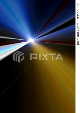 Background material with the image of a warp in outer space (image of a wormhole / black hole) 99546944