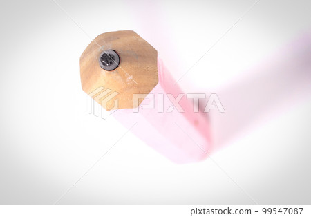 Enormous pencil, isolated on white Enormous pencil, isolated on white 99547087
