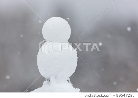 雪域高原，簡單的雪人 99547283