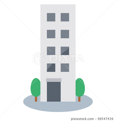 又長又窄的建築插畫 99547439