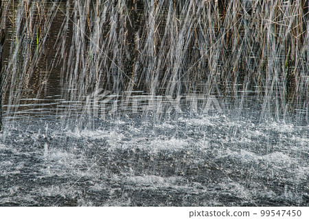 Beautiful scenery with splashing water Beautiful scenery with splashing water 99547450