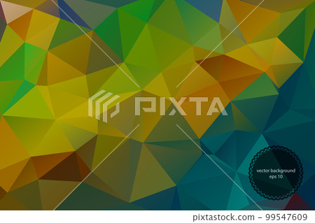 Abstract polygonal background 99547609