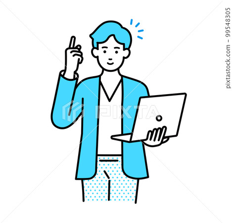 Working businessman Working businessman 99548305