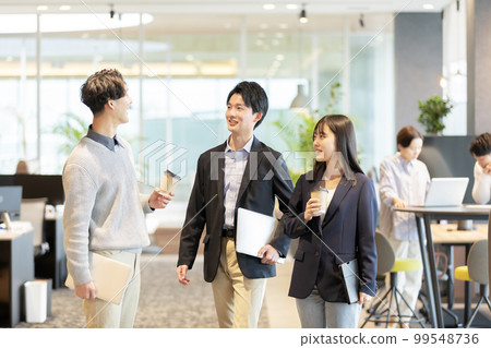 People working in the designer office People working in the designer office 99548736
