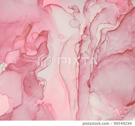 Feminine Liquid Marble. Abstract Illustration. 99549294