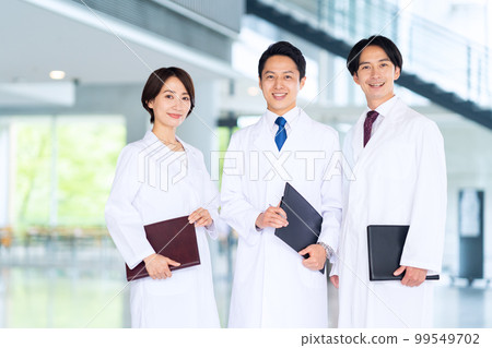 研究博士博士醫學科學家研究與開發研究員實驗室外套製藥醫院 99549702