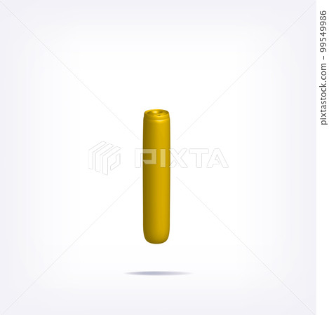 Vector 3 d pipe. Element for design on white background. 99549986
