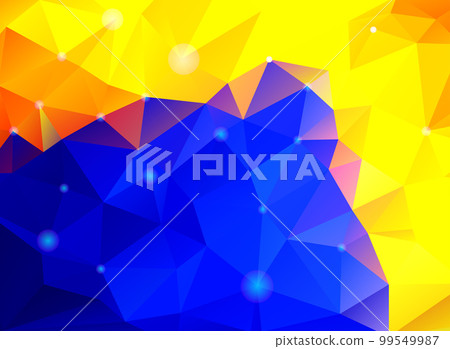 Abstract polygonal background 99549987
