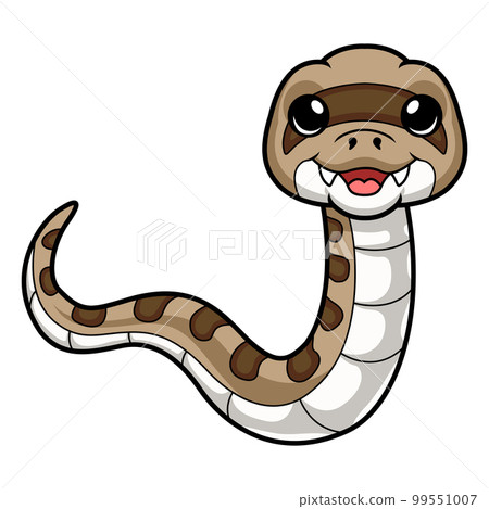 Cute happy gopher snake cartoon 99551007