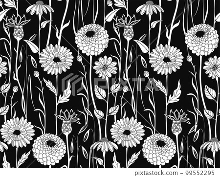 Floral seamless background Floral seamless background 99552295