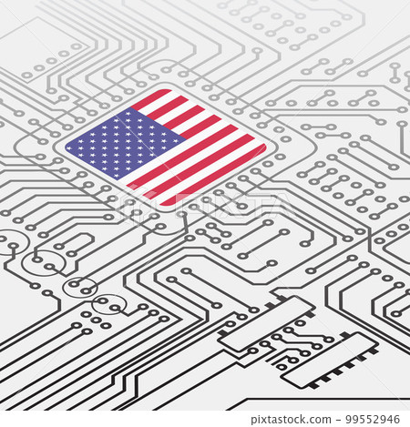 Electric circuit perspective wallpaper Electric circuit perspective wallpaper 99552946