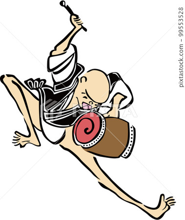 Ukiyo-e Man playing the drum Part 2 Ukiyo-e Man playing the drum Part 2 99553528