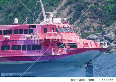 穿越神津島的高速噴射船“七島之戀” 99554766