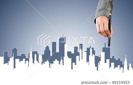 Engineering designer at work 99554955