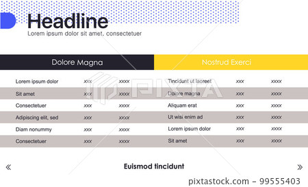 Elements for infographics on a white background. Presentation templates. Use in presentation, flyer and leaflet, corporate report, marketing, advertising, annual report, banner. 99555403
