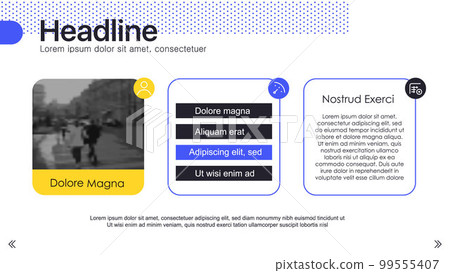 Elements for infographics on a white background. Presentation templates. Use in presentation, flyer and leaflet, corporate report, marketing, advertising, annual report, banner. Elements for infographics on a white background. Presentation templates. Use in presentation, flyer and leaflet, corporate report, marketing, advertising, annual report, banner. 99555407