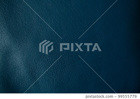 Luxury dark blue leather full grain cowhide 99555779