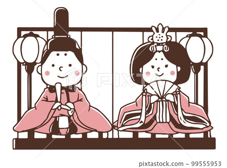 單調雛人偶套裝 99555953