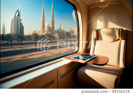 Bullet, hi speed train interior 99556238