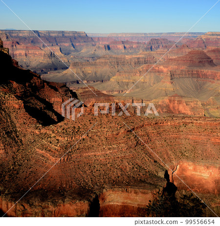 Hazy Blue Sky Grand Canyon Arizona 99556654