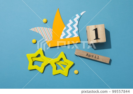 Concept of Happy 1 april Fools day 99557844