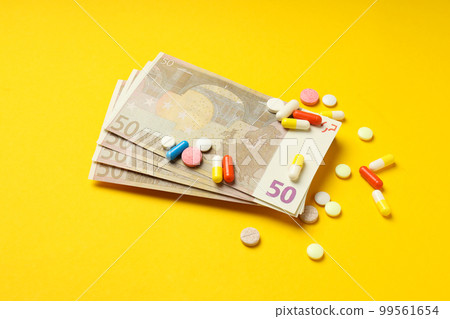 Concept of corruption in medicine, illegal money making in medicine Concept of corruption in medicine, illegal money making in medicine 99561654