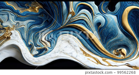 Abstract liquid graphics. Generative Ai image Abstract liquid graphics. Generative Ai image 99562268