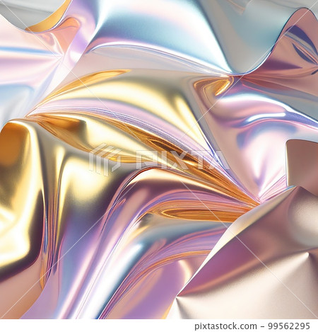 Abstract holographic foil background. Generative ai image Abstract holographic foil background. Generative ai image 99562295