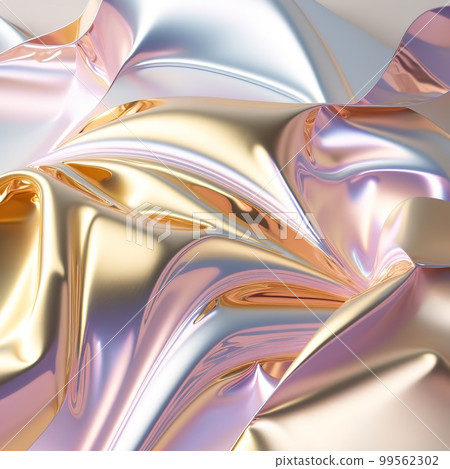 Abstract holographic foil background. Generative ai image Abstract holographic foil background. Generative ai image 99562302