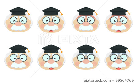 醫生般的臉表情符號集 01 99564769