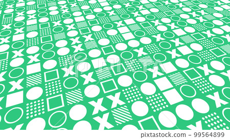 Repeating pattern of geometric shapes abstract background 99564899