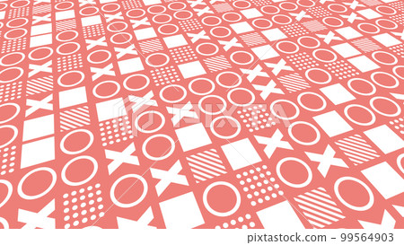Repeating pattern of geometric shapes abstract background Repeating pattern of geometric shapes abstract background 99564903