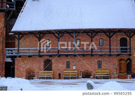 Turaida medieval castle in Turaida, built in the 13th century in the Vidzeme region of Latvia, on the opposite bank of the Gauja river from Sigulda. Gauja National Park Turaida medieval castle in Turaida, built in the 13th century in the Vidzeme region of Latvia, on the opposite bank of the Gauja river from Sigulda. Gauja National Park 99565295