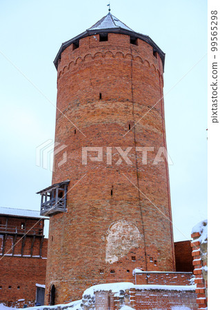 Turaida medieval castle in Turaida, built in the 13th century in the Vidzeme region of Latvia, on the opposite bank of the Gauja river from Sigulda. Gauja National Park 99565298