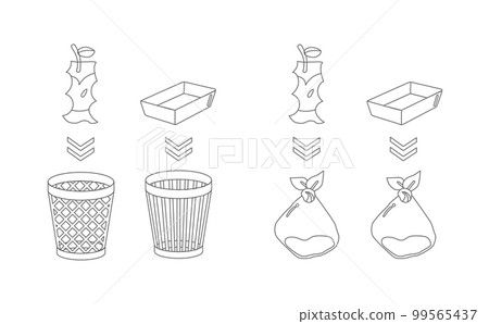 Separation of garbage 99565437