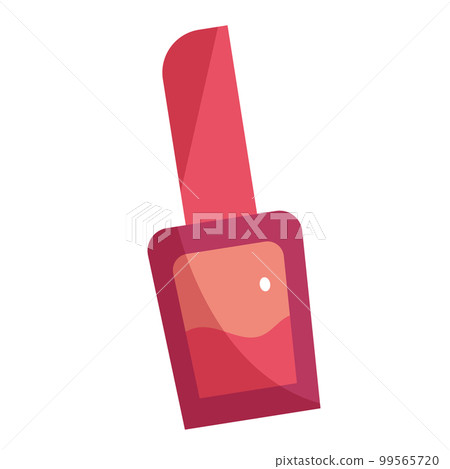 Isolated colored nail varnish bottle Vector 99565720