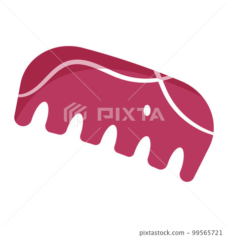 Isolated colored comb sketch icon Vector Isolated colored comb sketch icon Vector 99565721