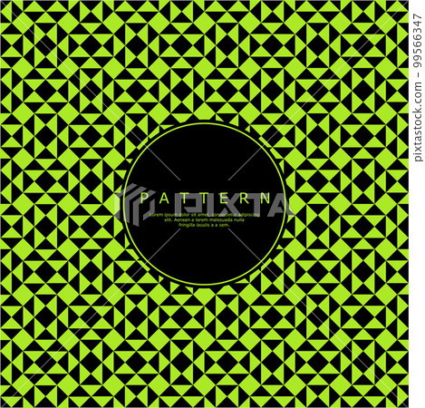 Green and black geometric pattern design. Green and black geometric pattern design. 99566347