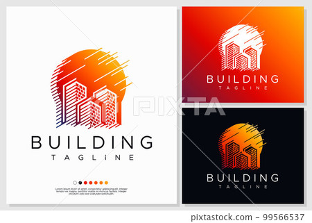 Modern property logo design concept. Modern property logo design concept. 99566537