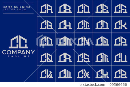 Minimalist home letter CC C logo design template Minimalist home letter CC C logo design template 99566666