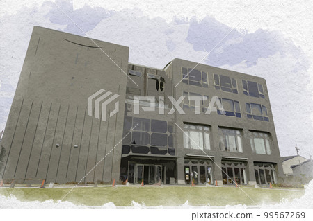 Watercolor-style Naramachi Naramachi Center, Nara City, Nara Prefecture Watercolor-style Naramachi Naramachi Center, Nara City, Nara Prefecture 99567269