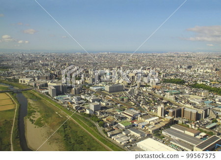 兵庫縣伊丹市伊丹市/航拍/森本 99567375