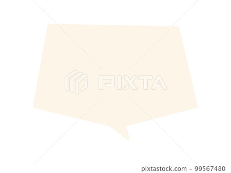 white square speech bubble 99567480