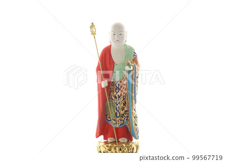 Jizo Bodhisattva Buddha Statue Colored Jizo-sama 7 99567719