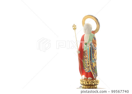 Jizo Bodhisattva Buddha Statue Colored Jizo-sama 14 99567740