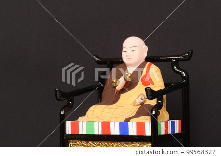 Buddha statue of Kobo Daishi Kukai coloring 11 99568322