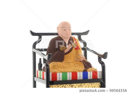 Buddha statue of Kobo Daishi Kukai Color 23 99568356