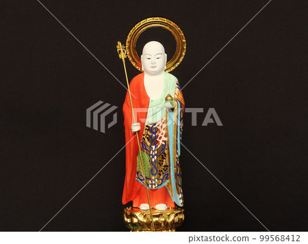 Jizo Bodhisattva Buddha Statue Jizo-sama Color 25 99568412