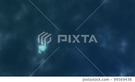 Motion design rendered abstract water surface. Abstract water graphics. Blue sea, ocean top view motion graphics 99569436