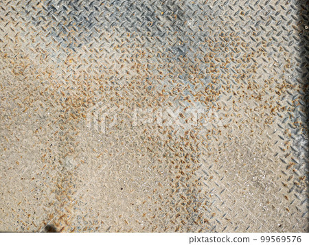 Highly Detailed Old Rusty Iron Texture or Background Stock Photo for Creative Professionals. 99569576
